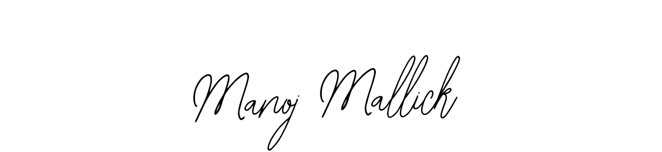 Design your own signature with our free online signature maker. With this signature software, you can create a handwritten (Bearetta-2O07w) signature for name Manoj Mallick. Manoj Mallick signature style 12 images and pictures png