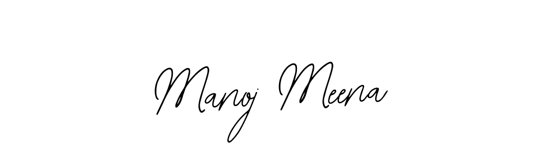 Also You can easily find your signature by using the search form. We will create Manoj Meena name handwritten signature images for you free of cost using Bearetta-2O07w sign style. Manoj Meena signature style 12 images and pictures png