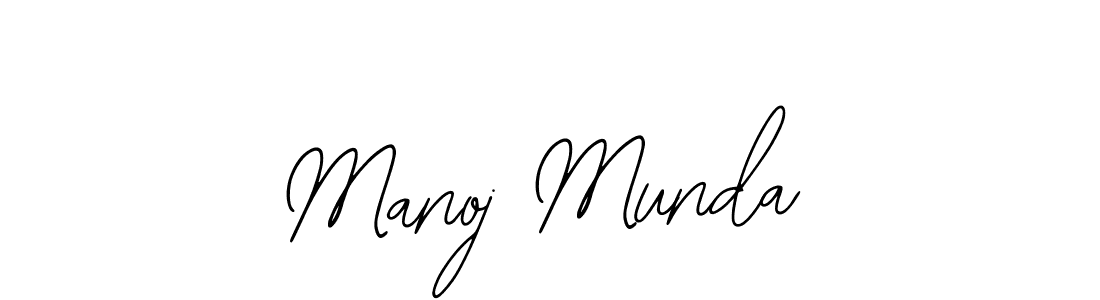 You should practise on your own different ways (Bearetta-2O07w) to write your name (Manoj Munda) in signature. don't let someone else do it for you. Manoj Munda signature style 12 images and pictures png