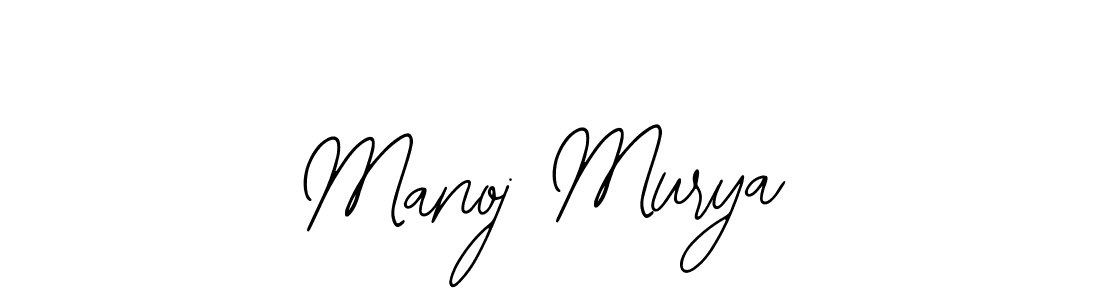 Use a signature maker to create a handwritten signature online. With this signature software, you can design (Bearetta-2O07w) your own signature for name Manoj Murya. Manoj Murya signature style 12 images and pictures png