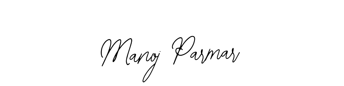 Similarly Bearetta-2O07w is the best handwritten signature design. Signature creator online .You can use it as an online autograph creator for name Manoj Parmar. Manoj Parmar signature style 12 images and pictures png