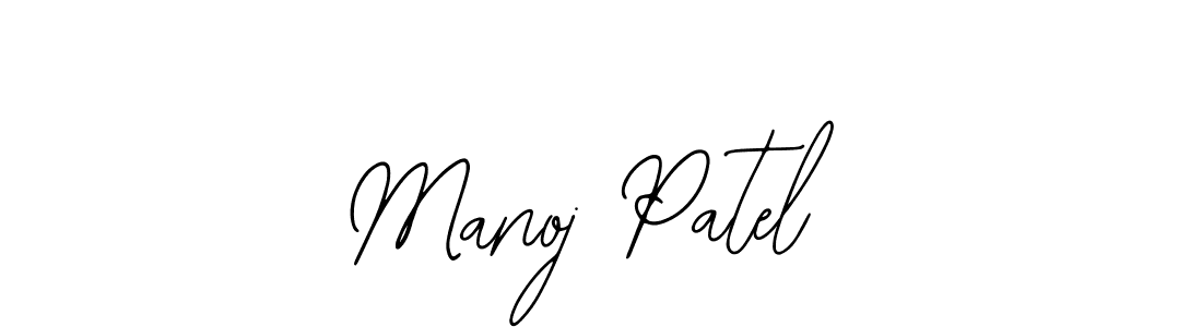 Manoj Patel stylish signature style. Best Handwritten Sign (Bearetta-2O07w) for my name. Handwritten Signature Collection Ideas for my name Manoj Patel. Manoj Patel signature style 12 images and pictures png