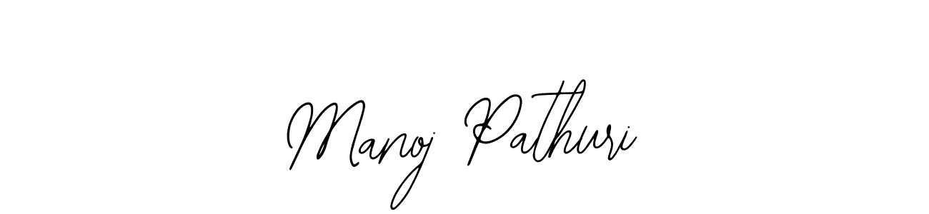 Design your own signature with our free online signature maker. With this signature software, you can create a handwritten (Bearetta-2O07w) signature for name Manoj Pathuri. Manoj Pathuri signature style 12 images and pictures png