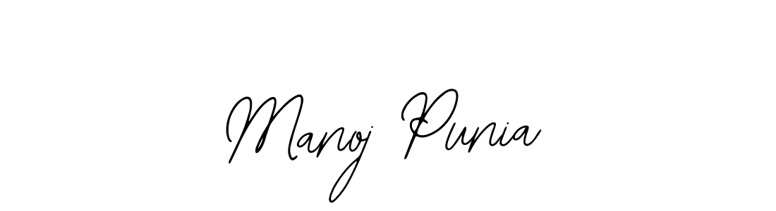 Similarly Bearetta-2O07w is the best handwritten signature design. Signature creator online .You can use it as an online autograph creator for name Manoj Punia. Manoj Punia signature style 12 images and pictures png