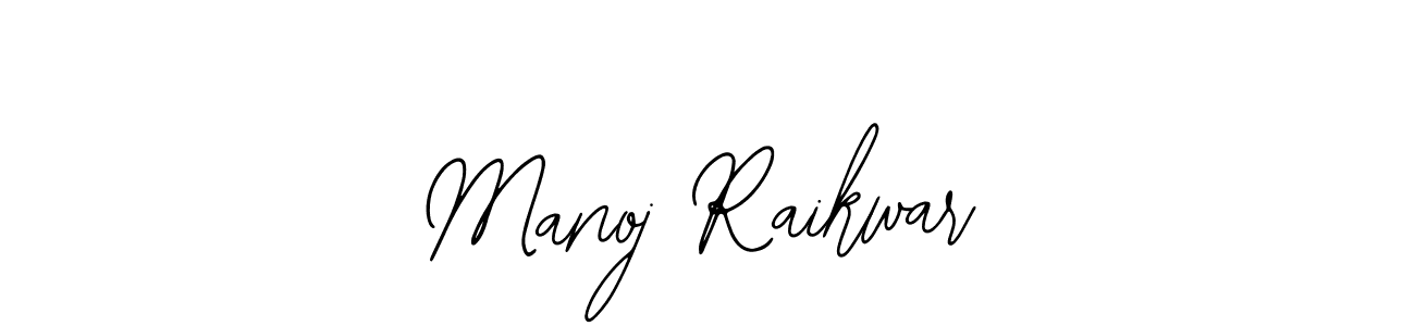 You should practise on your own different ways (Bearetta-2O07w) to write your name (Manoj Raikwar) in signature. don't let someone else do it for you. Manoj Raikwar signature style 12 images and pictures png