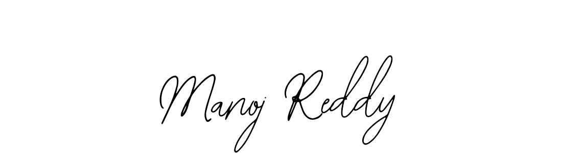 Also we have Manoj Reddy name is the best signature style. Create professional handwritten signature collection using Bearetta-2O07w autograph style. Manoj Reddy signature style 12 images and pictures png