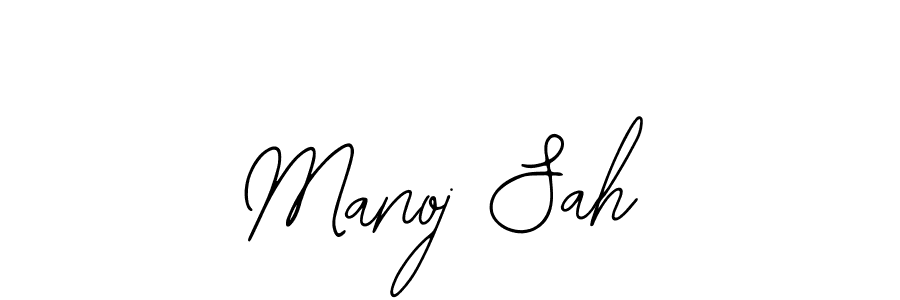 Also You can easily find your signature by using the search form. We will create Manoj Sah name handwritten signature images for you free of cost using Bearetta-2O07w sign style. Manoj Sah signature style 12 images and pictures png