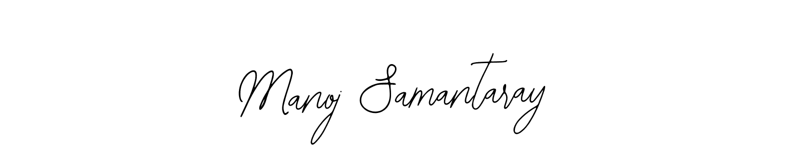 Also we have Manoj Samantaray name is the best signature style. Create professional handwritten signature collection using Bearetta-2O07w autograph style. Manoj Samantaray signature style 12 images and pictures png