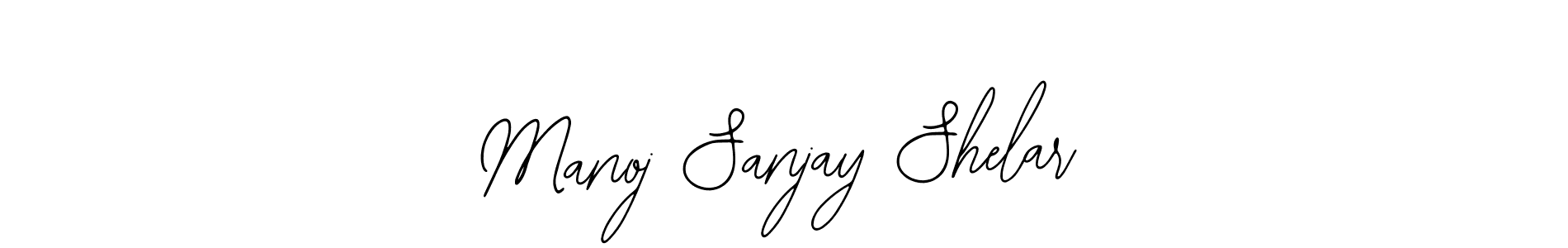 Design your own signature with our free online signature maker. With this signature software, you can create a handwritten (Bearetta-2O07w) signature for name Manoj Sanjay Shelar. Manoj Sanjay Shelar signature style 12 images and pictures png