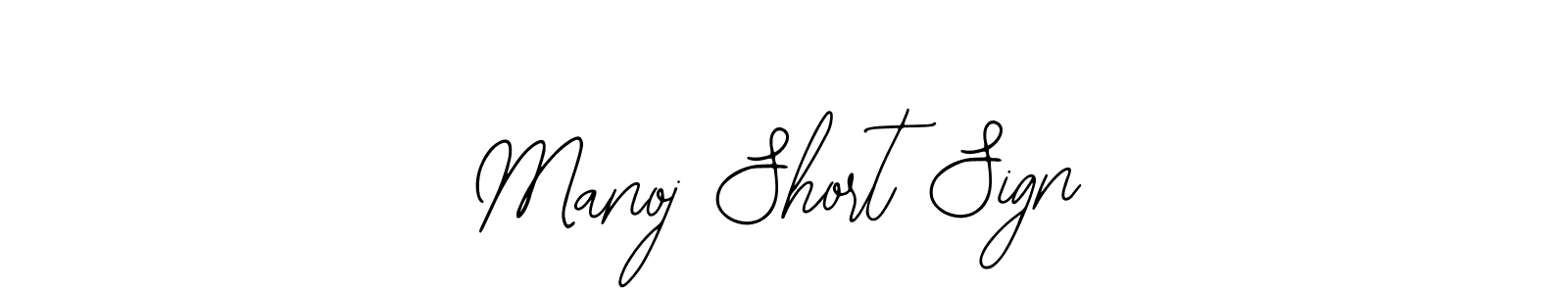 Create a beautiful signature design for name Manoj Short Sign. With this signature (Bearetta-2O07w) fonts, you can make a handwritten signature for free. Manoj Short Sign signature style 12 images and pictures png