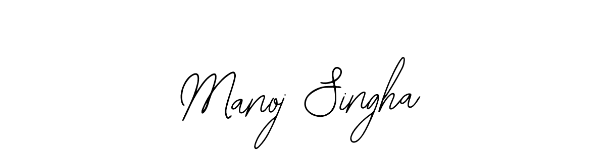 It looks lik you need a new signature style for name Manoj Singha. Design unique handwritten (Bearetta-2O07w) signature with our free signature maker in just a few clicks. Manoj Singha signature style 12 images and pictures png