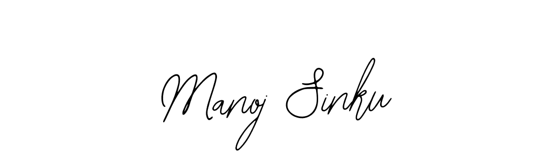 Also we have Manoj Sinku name is the best signature style. Create professional handwritten signature collection using Bearetta-2O07w autograph style. Manoj Sinku signature style 12 images and pictures png