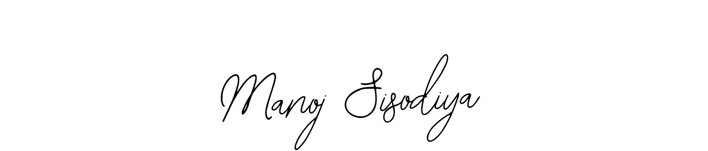You should practise on your own different ways (Bearetta-2O07w) to write your name (Manoj Sisodiya) in signature. don't let someone else do it for you. Manoj Sisodiya signature style 12 images and pictures png
