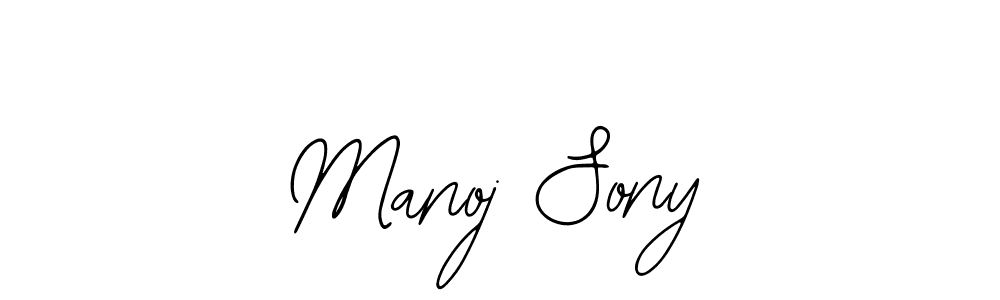 if you are searching for the best signature style for your name Manoj Sony. so please give up your signature search. here we have designed multiple signature styles  using Bearetta-2O07w. Manoj Sony signature style 12 images and pictures png