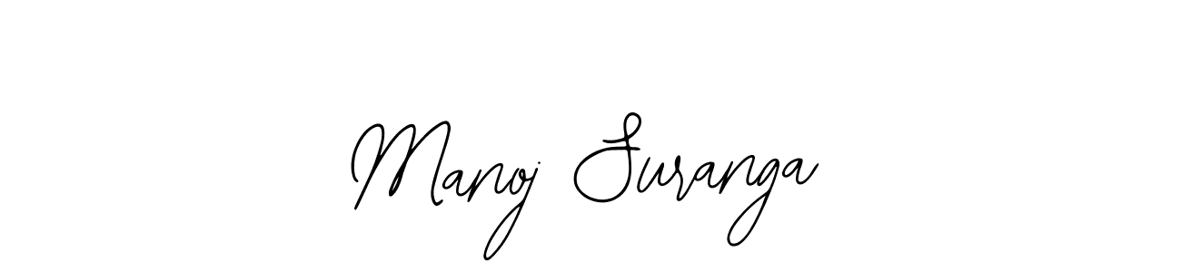 Similarly Bearetta-2O07w is the best handwritten signature design. Signature creator online .You can use it as an online autograph creator for name Manoj Suranga. Manoj Suranga signature style 12 images and pictures png