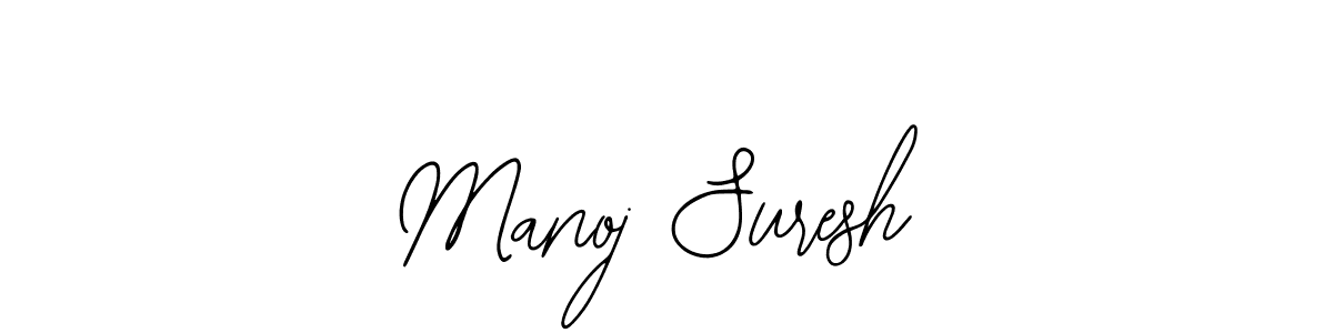 Manoj Suresh stylish signature style. Best Handwritten Sign (Bearetta-2O07w) for my name. Handwritten Signature Collection Ideas for my name Manoj Suresh. Manoj Suresh signature style 12 images and pictures png