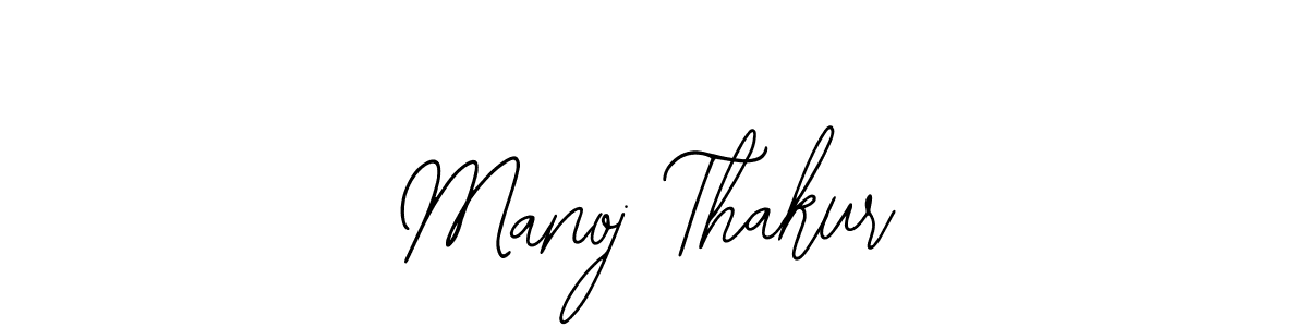 Make a beautiful signature design for name Manoj Thakur. With this signature (Bearetta-2O07w) style, you can create a handwritten signature for free. Manoj Thakur signature style 12 images and pictures png