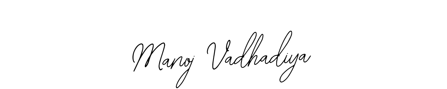 Here are the top 10 professional signature styles for the name Manoj Vadhadiya. These are the best autograph styles you can use for your name. Manoj Vadhadiya signature style 12 images and pictures png