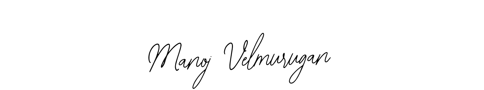 Make a beautiful signature design for name Manoj Velmurugan. With this signature (Bearetta-2O07w) style, you can create a handwritten signature for free. Manoj Velmurugan signature style 12 images and pictures png