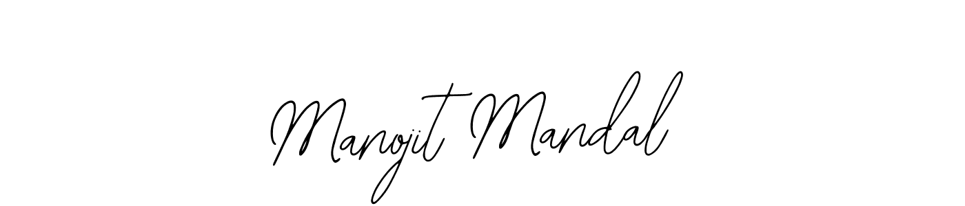 Use a signature maker to create a handwritten signature online. With this signature software, you can design (Bearetta-2O07w) your own signature for name Manojit Mandal. Manojit Mandal signature style 12 images and pictures png