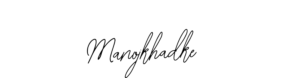 Make a beautiful signature design for name Manojkhadke. With this signature (Bearetta-2O07w) style, you can create a handwritten signature for free. Manojkhadke signature style 12 images and pictures png