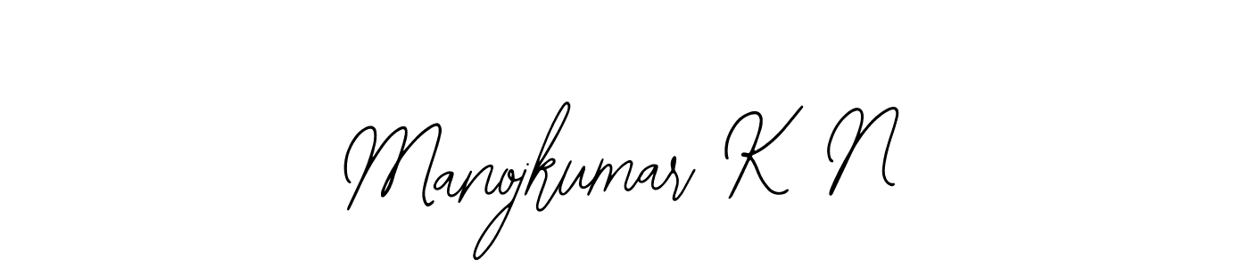 See photos of Manojkumar K N official signature by Spectra . Check more albums & portfolios. Read reviews & check more about Bearetta-2O07w font. Manojkumar K N signature style 12 images and pictures png