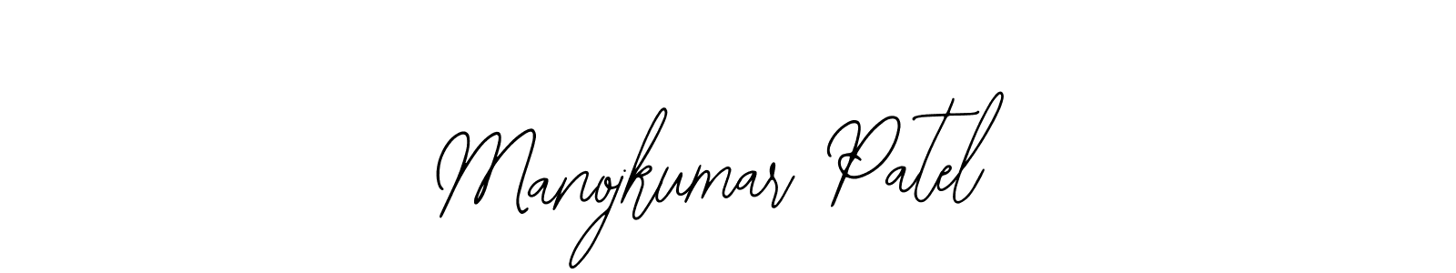 Design your own signature with our free online signature maker. With this signature software, you can create a handwritten (Bearetta-2O07w) signature for name Manojkumar Patel. Manojkumar Patel signature style 12 images and pictures png