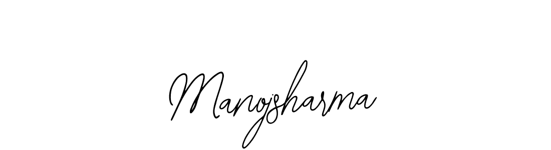 How to Draw Manojsharma signature style? Bearetta-2O07w is a latest design signature styles for name Manojsharma. Manojsharma signature style 12 images and pictures png