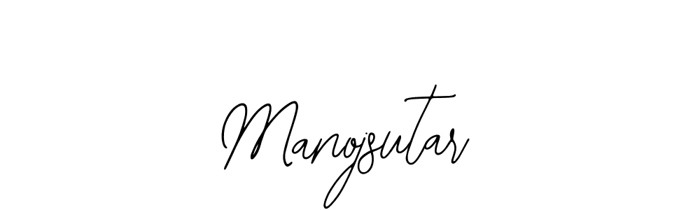 How to Draw Manojsutar signature style? Bearetta-2O07w is a latest design signature styles for name Manojsutar. Manojsutar signature style 12 images and pictures png