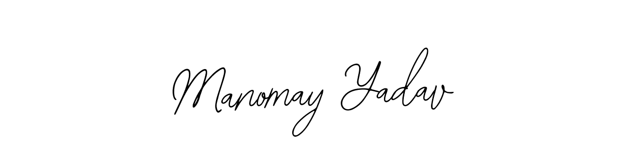 Make a beautiful signature design for name Manomay Yadav. With this signature (Bearetta-2O07w) style, you can create a handwritten signature for free. Manomay Yadav signature style 12 images and pictures png