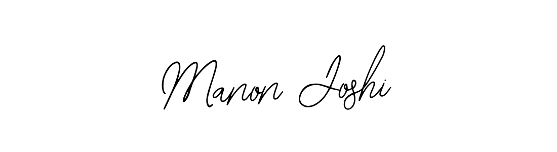 Create a beautiful signature design for name Manon Joshi. With this signature (Bearetta-2O07w) fonts, you can make a handwritten signature for free. Manon Joshi signature style 12 images and pictures png