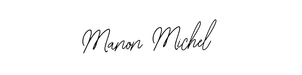 The best way (Bearetta-2O07w) to make a short signature is to pick only two or three words in your name. The name Manon Michel include a total of six letters. For converting this name. Manon Michel signature style 12 images and pictures png