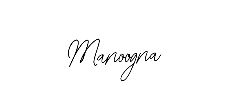 Design your own signature with our free online signature maker. With this signature software, you can create a handwritten (Bearetta-2O07w) signature for name Manoogna. Manoogna signature style 12 images and pictures png
