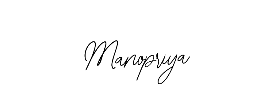 Create a beautiful signature design for name Manopriya. With this signature (Bearetta-2O07w) fonts, you can make a handwritten signature for free. Manopriya signature style 12 images and pictures png