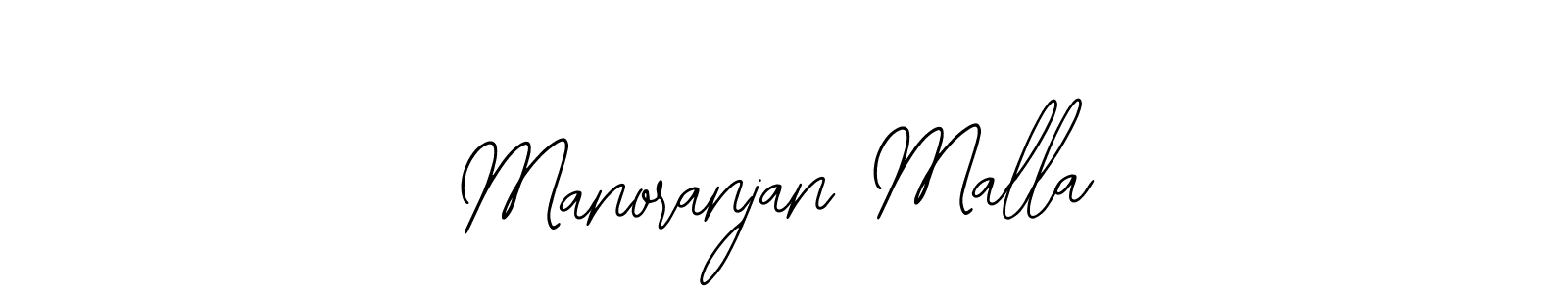 Make a beautiful signature design for name Manoranjan Malla. With this signature (Bearetta-2O07w) style, you can create a handwritten signature for free. Manoranjan Malla signature style 12 images and pictures png