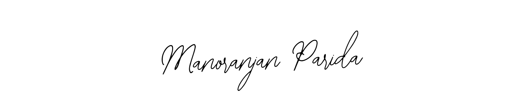 Make a beautiful signature design for name Manoranjan Parida. With this signature (Bearetta-2O07w) style, you can create a handwritten signature for free. Manoranjan Parida signature style 12 images and pictures png