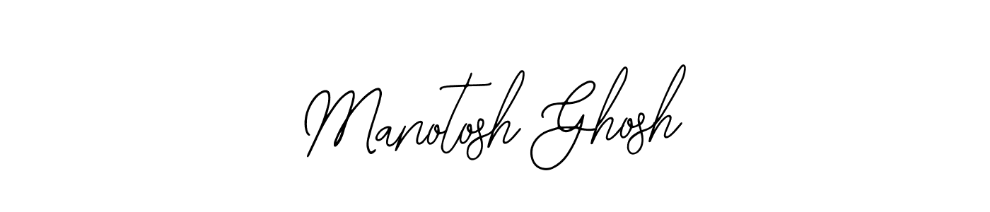 Bearetta-2O07w is a professional signature style that is perfect for those who want to add a touch of class to their signature. It is also a great choice for those who want to make their signature more unique. Get Manotosh Ghosh name to fancy signature for free. Manotosh Ghosh signature style 12 images and pictures png