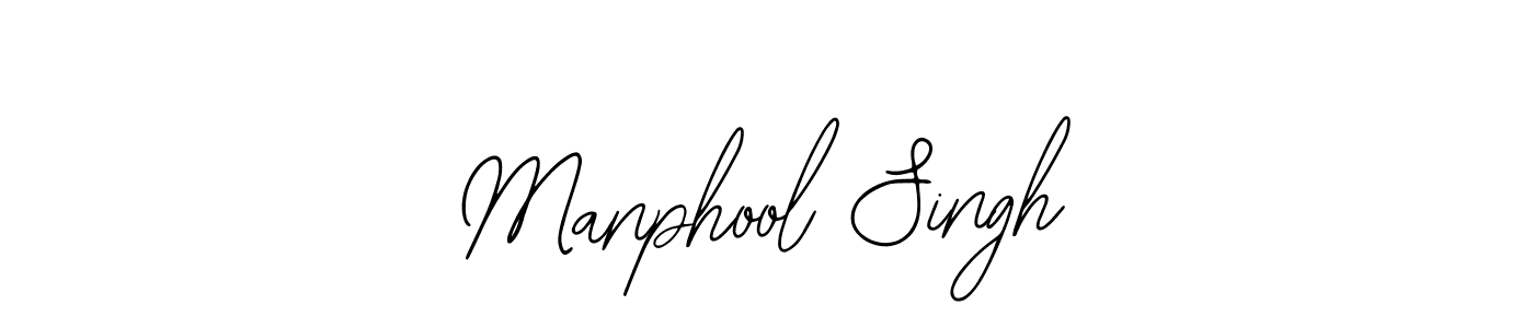 Bearetta-2O07w is a professional signature style that is perfect for those who want to add a touch of class to their signature. It is also a great choice for those who want to make their signature more unique. Get Manphool Singh name to fancy signature for free. Manphool Singh signature style 12 images and pictures png