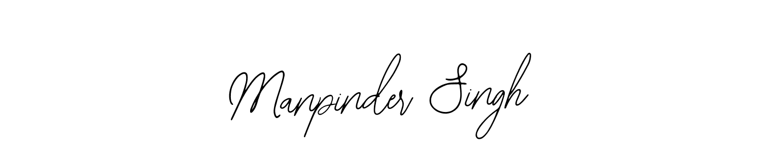 Best and Professional Signature Style for Manpinder Singh. Bearetta-2O07w Best Signature Style Collection. Manpinder Singh signature style 12 images and pictures png