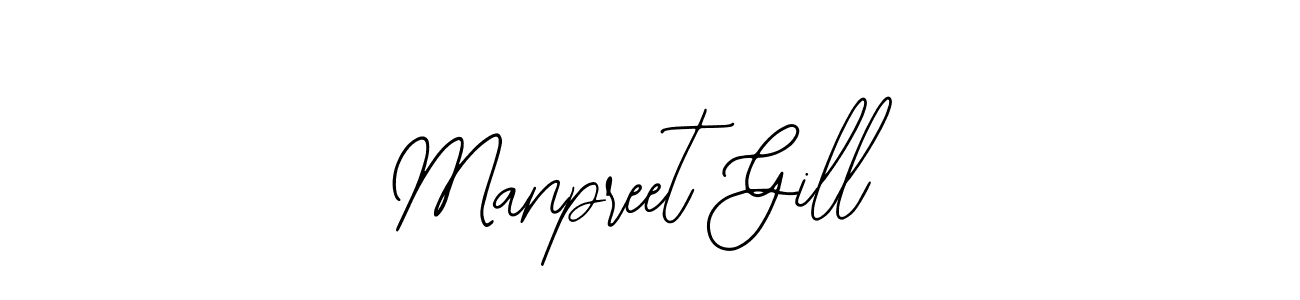 Also You can easily find your signature by using the search form. We will create Manpreet Gill name handwritten signature images for you free of cost using Bearetta-2O07w sign style. Manpreet Gill signature style 12 images and pictures png