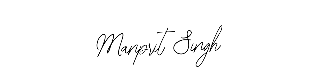 How to make Manprit Singh signature? Bearetta-2O07w is a professional autograph style. Create handwritten signature for Manprit Singh name. Manprit Singh signature style 12 images and pictures png