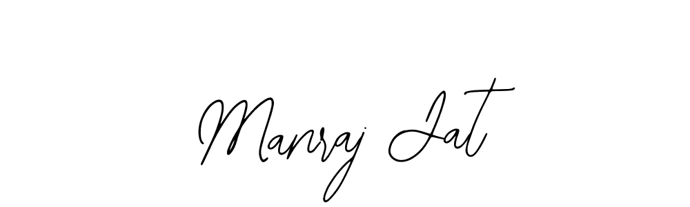 The best way (Bearetta-2O07w) to make a short signature is to pick only two or three words in your name. The name Manraj Jat include a total of six letters. For converting this name. Manraj Jat signature style 12 images and pictures png