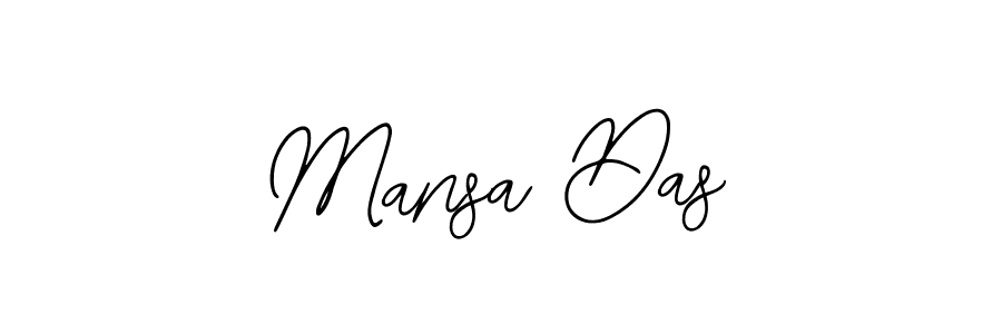 How to make Mansa Das signature? Bearetta-2O07w is a professional autograph style. Create handwritten signature for Mansa Das name. Mansa Das signature style 12 images and pictures png