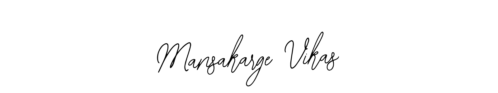 Make a short Mansakarge Vikas signature style. Manage your documents anywhere anytime using Bearetta-2O07w. Create and add eSignatures, submit forms, share and send files easily. Mansakarge Vikas signature style 12 images and pictures png