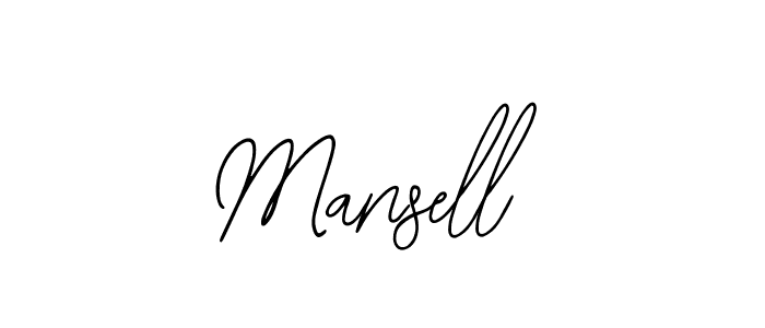 Similarly Bearetta-2O07w is the best handwritten signature design. Signature creator online .You can use it as an online autograph creator for name Mansell. Mansell signature style 12 images and pictures png