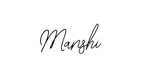 Also You can easily find your signature by using the search form. We will create Manshi name handwritten signature images for you free of cost using Bearetta-2O07w sign style. Manshi signature style 12 images and pictures png