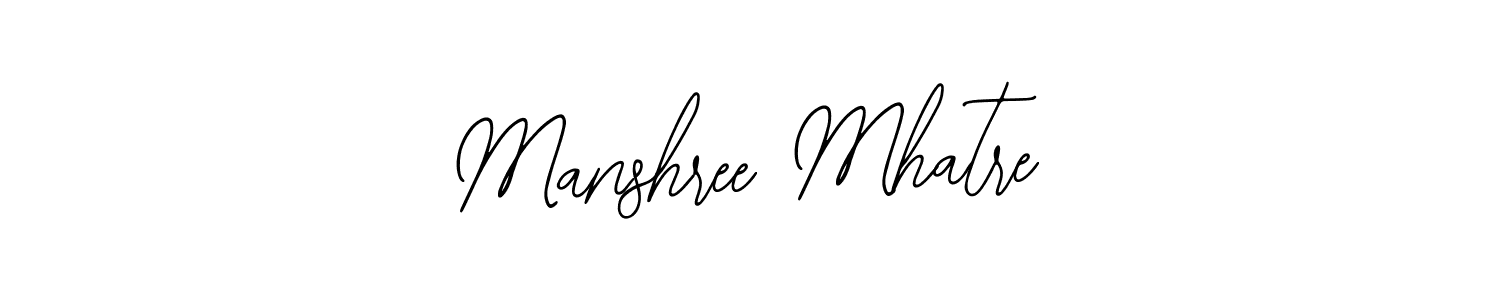 Make a beautiful signature design for name Manshree Mhatre. With this signature (Bearetta-2O07w) style, you can create a handwritten signature for free. Manshree Mhatre signature style 12 images and pictures png