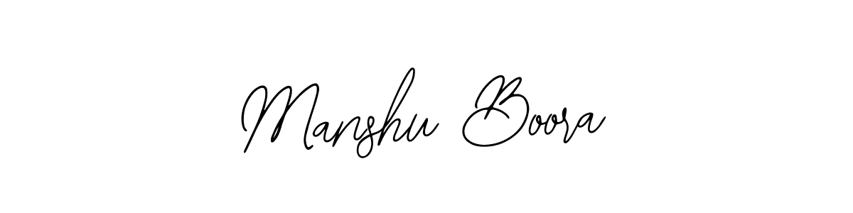 Design your own signature with our free online signature maker. With this signature software, you can create a handwritten (Bearetta-2O07w) signature for name Manshu Boora. Manshu Boora signature style 12 images and pictures png