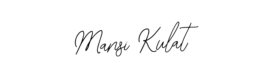 Similarly Bearetta-2O07w is the best handwritten signature design. Signature creator online .You can use it as an online autograph creator for name Mansi Kulat. Mansi Kulat signature style 12 images and pictures png