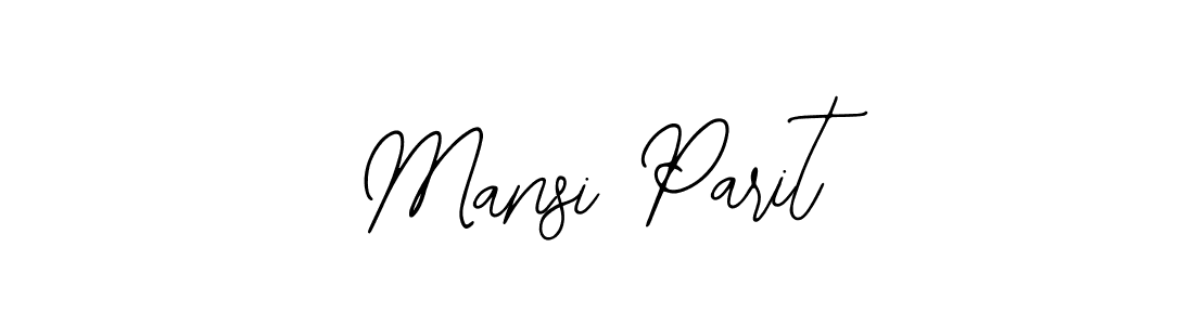 Similarly Bearetta-2O07w is the best handwritten signature design. Signature creator online .You can use it as an online autograph creator for name Mansi Parit. Mansi Parit signature style 12 images and pictures png